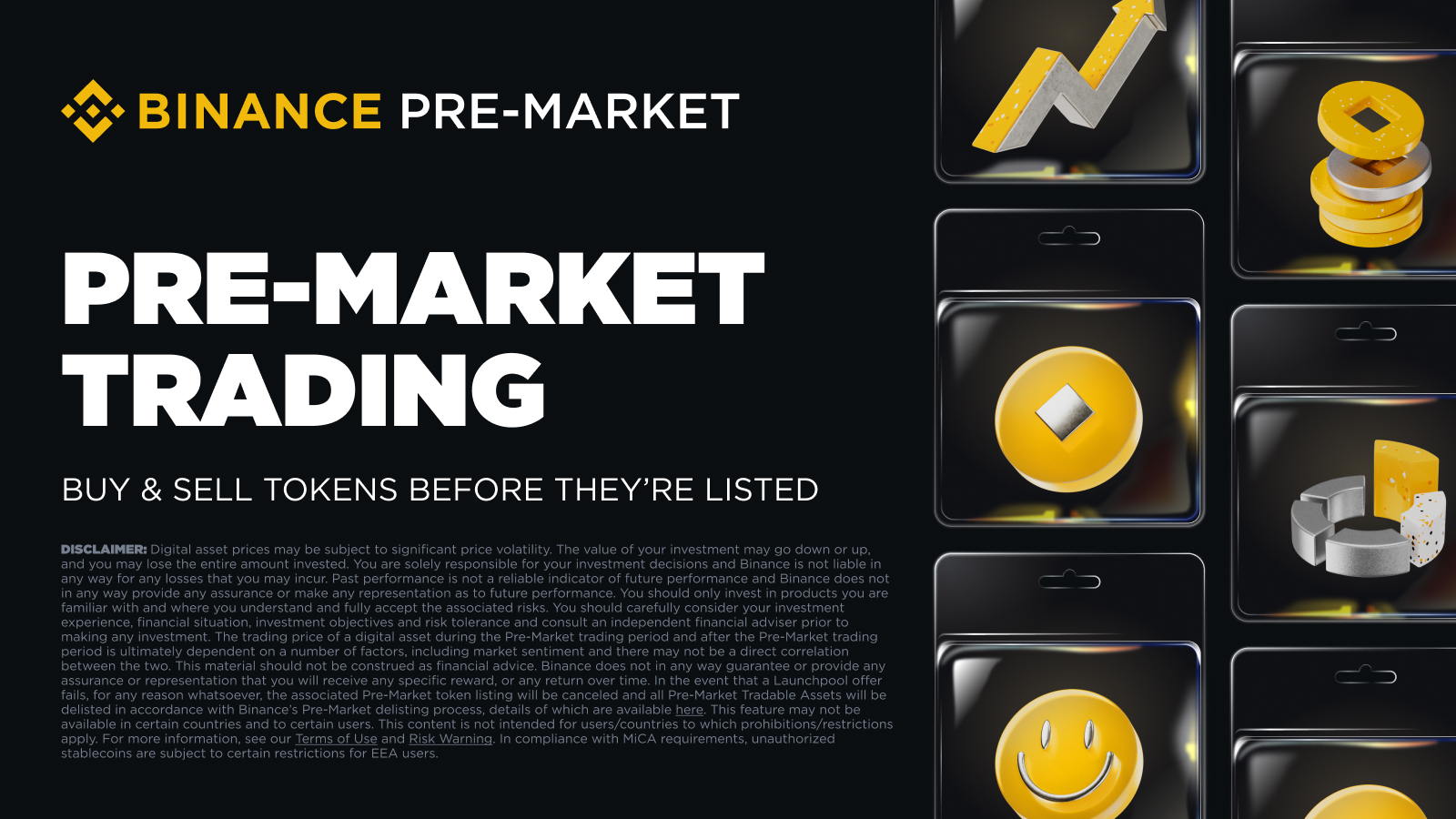 Binance запускає Pre-Market: ранній доступ до токенів перед їхнім лістингом на спотовому ринку  